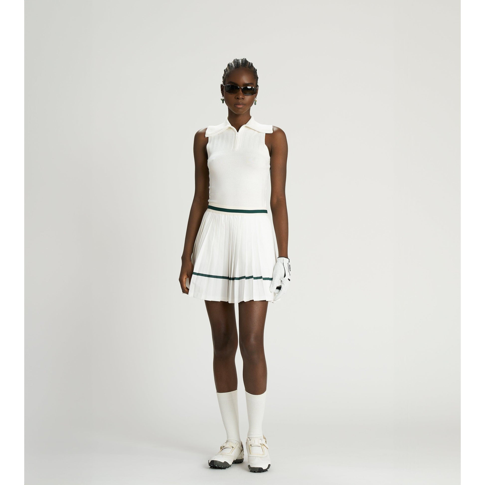 Head Golf Knife Pleat Skirt|Women
