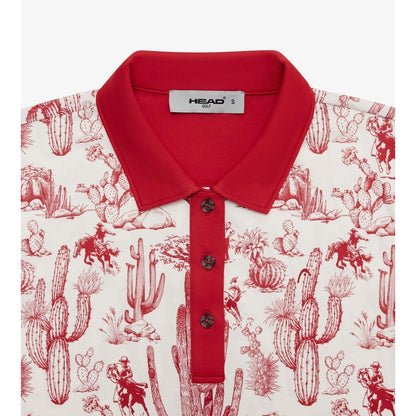 Head Golf Printed Polo|Women