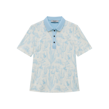 Head Golf Printed Polo|Women