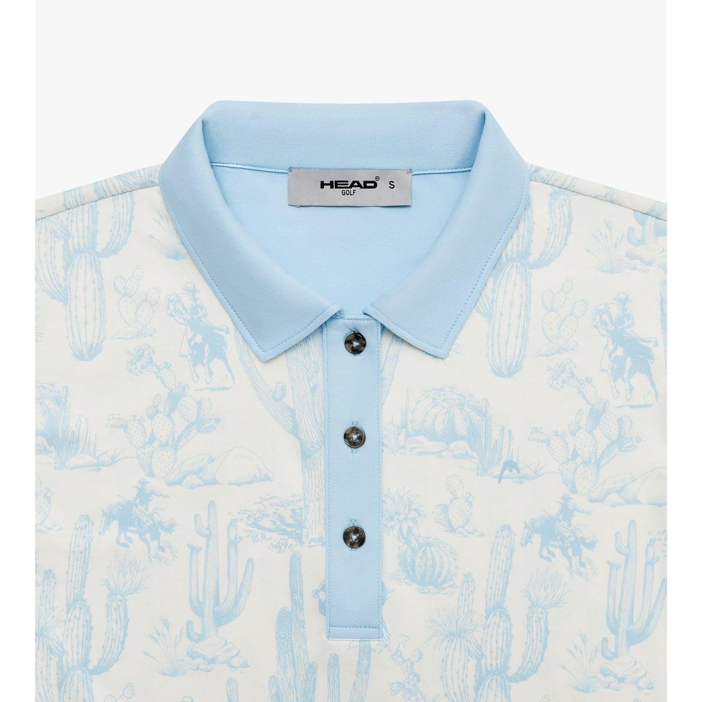 head golf printed polo|women