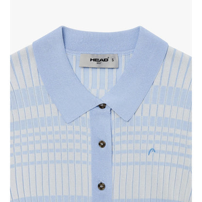 Head Golf Technical Knit Blouse - Blue|Women