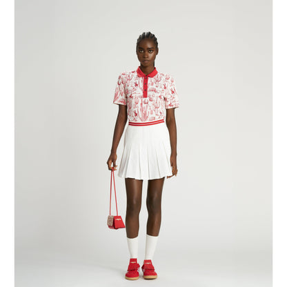 Head Golf Box Pleat Skirt|Women