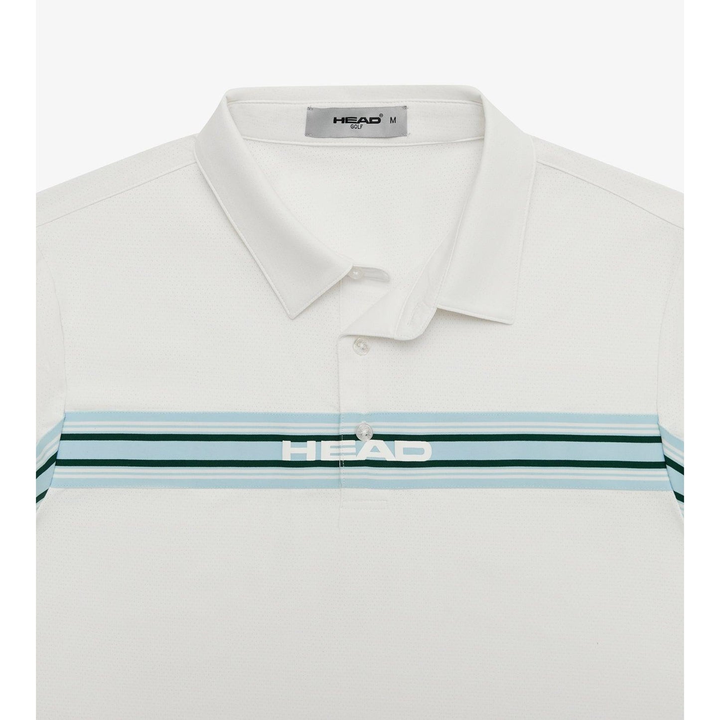 head golf chest tape polo|men