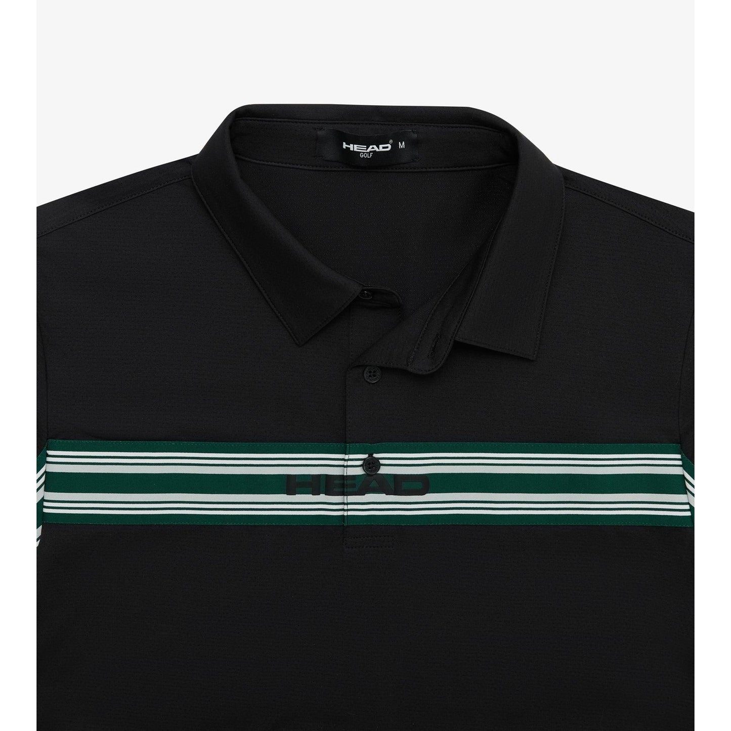 head golf chest tape polo|men