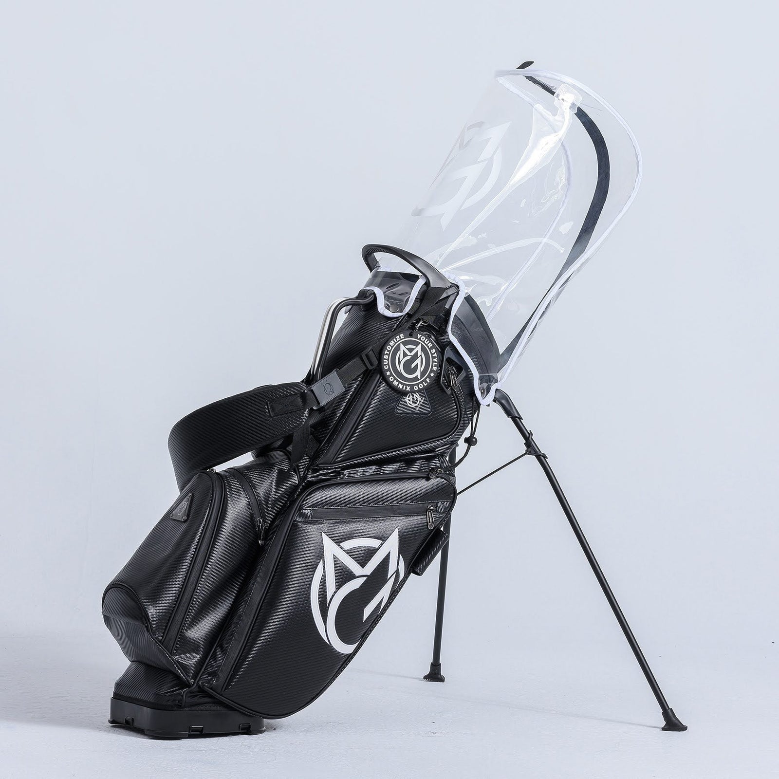 Deluxe Stand Bag | Black Tripod - The Golf Season | One Stop for Your Golf Shopping!