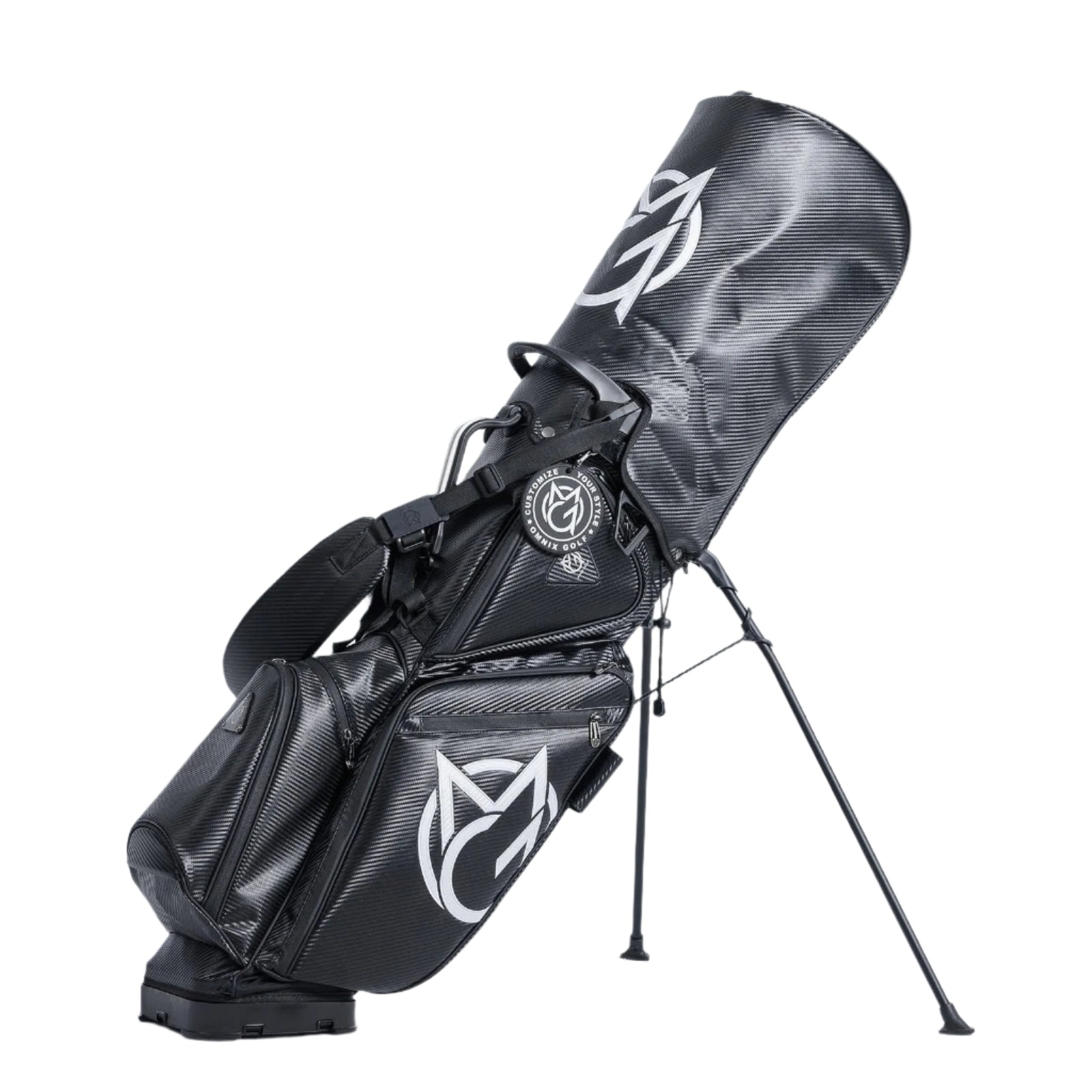 Deluxe Stand Bag | Black Tripod - The Golf Season | One Stop for Your Golf Shopping!