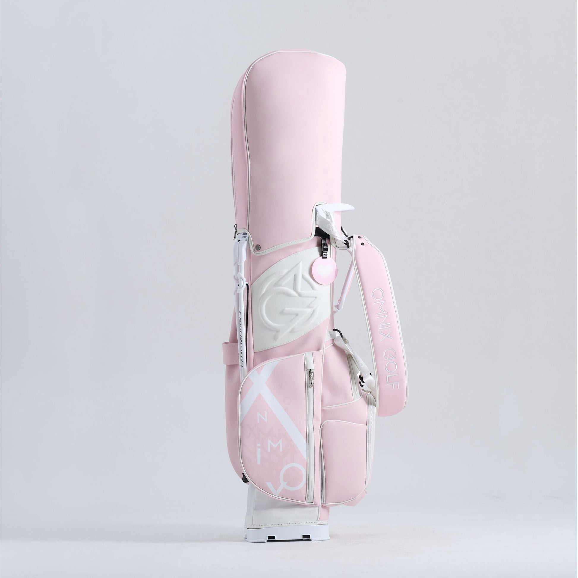 Premier Stand Bag | Heart Pink - The Golf Season | One Stop for Your Golf Shopping!