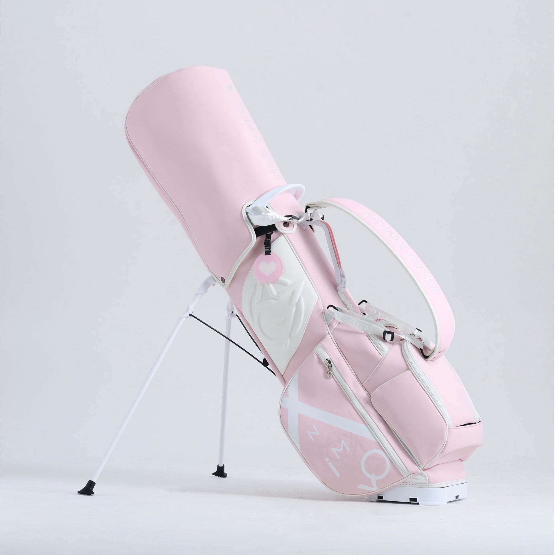 Premier Stand Bag | Heart Pink - The Golf Season | One Stop for Your Golf Shopping!