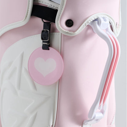 Premier Stand Bag | Heart Pink - The Golf Season | One Stop for Your Golf Shopping!