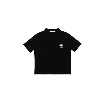 Piv'vee Caddi'vee Tee Holder Collar T-shirt - The Golf Season | One Stop for Your Golf Shopping!