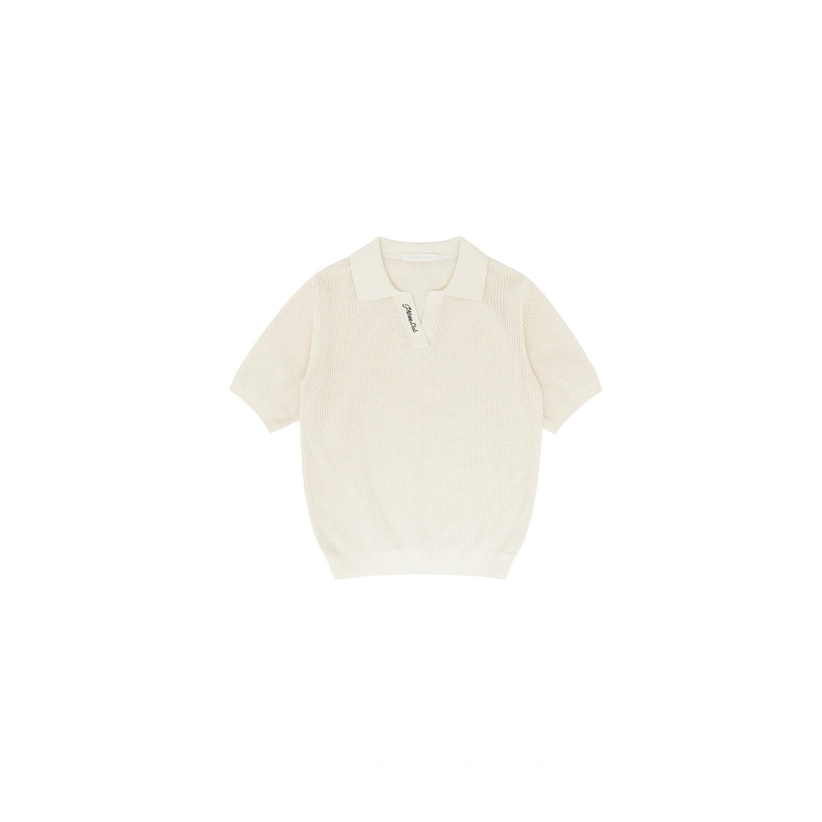 Piv'vee Club Open Collar Knit Top | The Golf Season Shop – The Golf ...