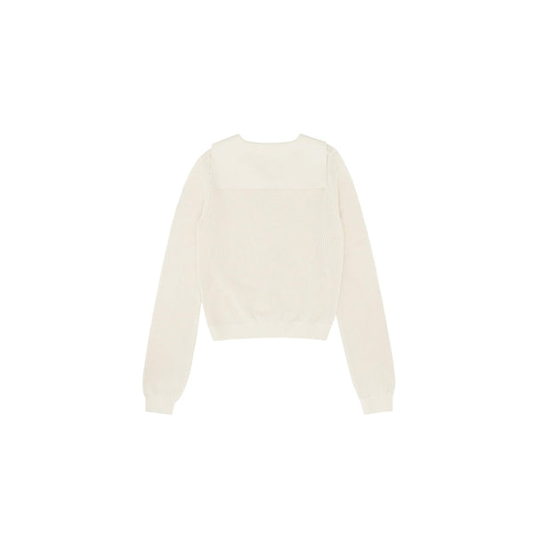 Piv'vee Club Sailor Collar Knit Top - The Golf Season | One Stop for Your Golf Shopping!