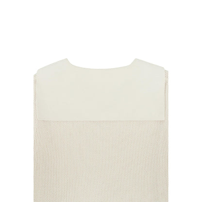 Piv'vee Club Sailor Collar Knit Top - The Golf Season | One Stop for Your Golf Shopping!