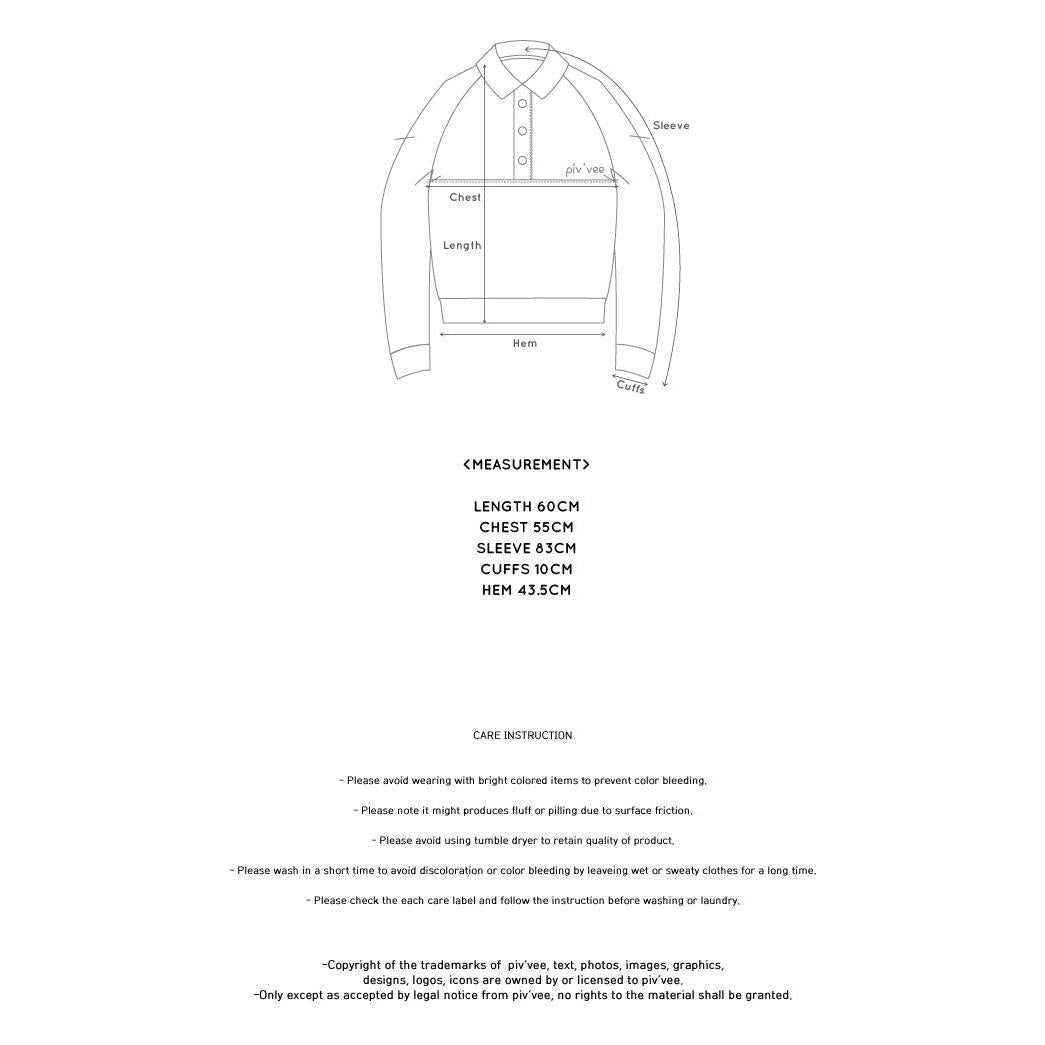 piv'vee crew-neck sweatshirt - the golf season | one stop for your golf shopping!