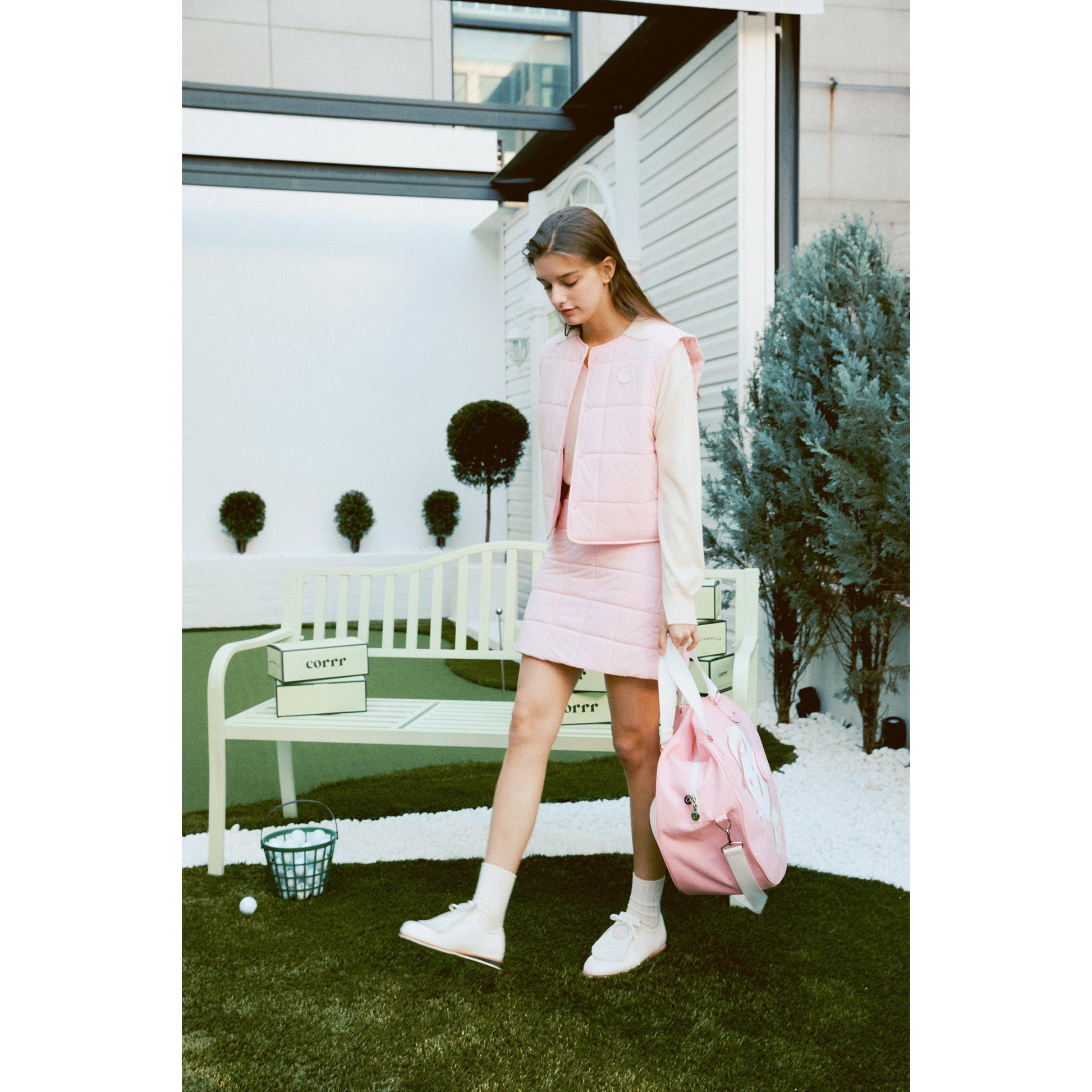 Piv'vee crop quilted vest - The Golf Season | One Stop for Your Golf Shopping!