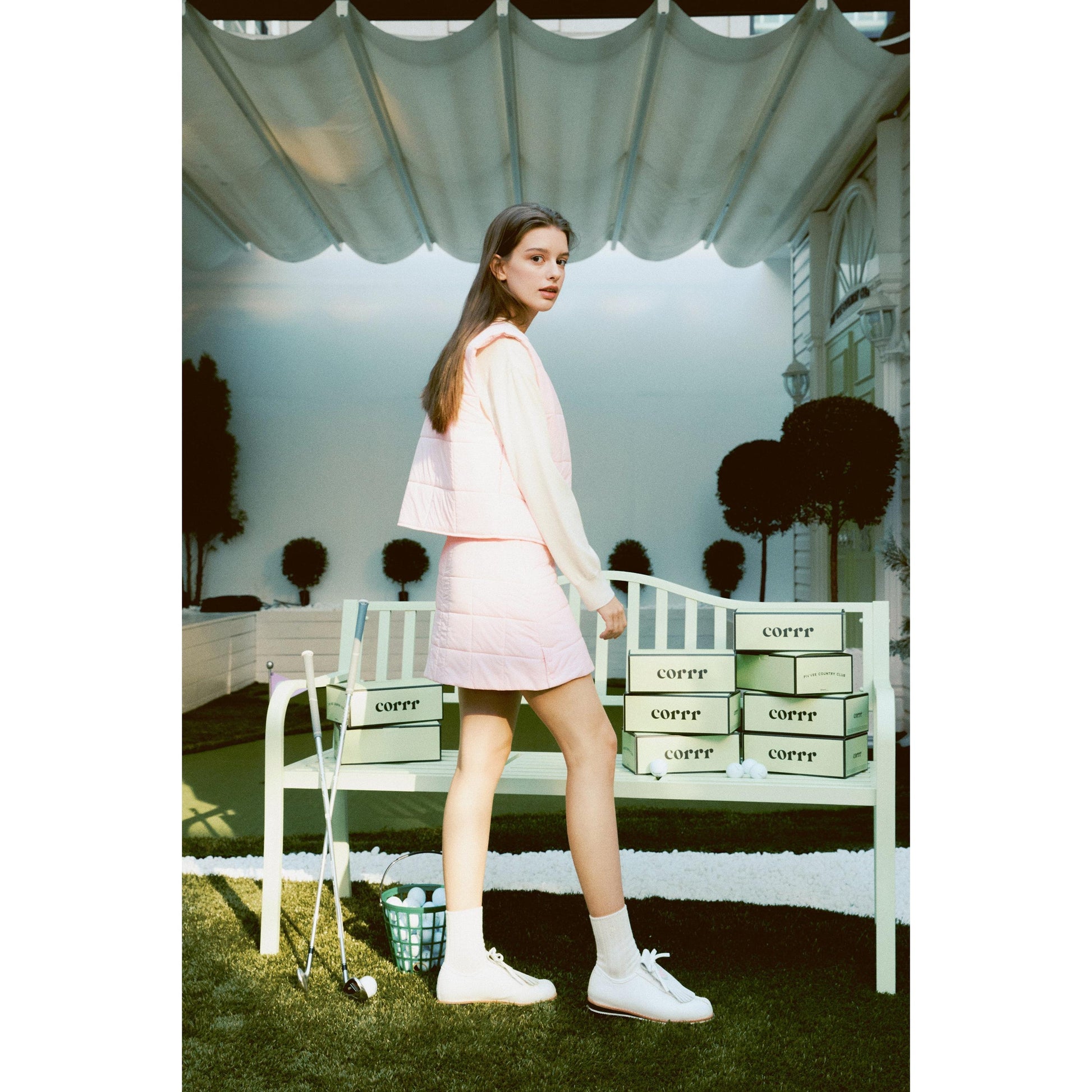 Piv'vee crop quilted vest - The Golf Season | One Stop for Your Golf Shopping!