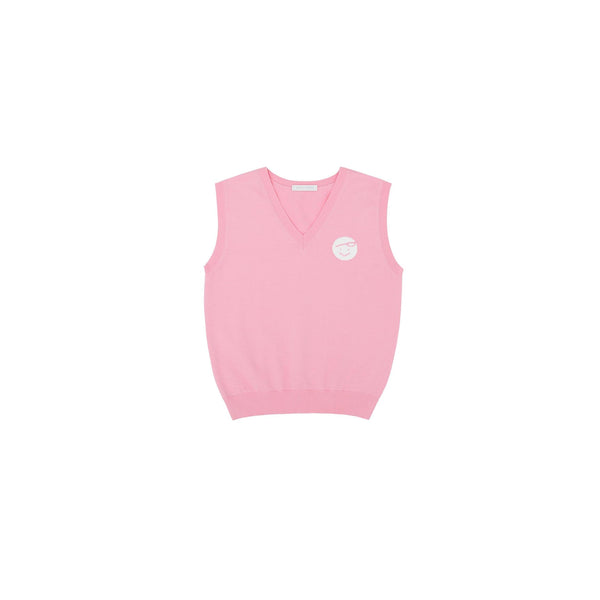 Piv'vee Essential V Neck Knit Vest - The Golf Season | One Stop for Your Golf Shopping!