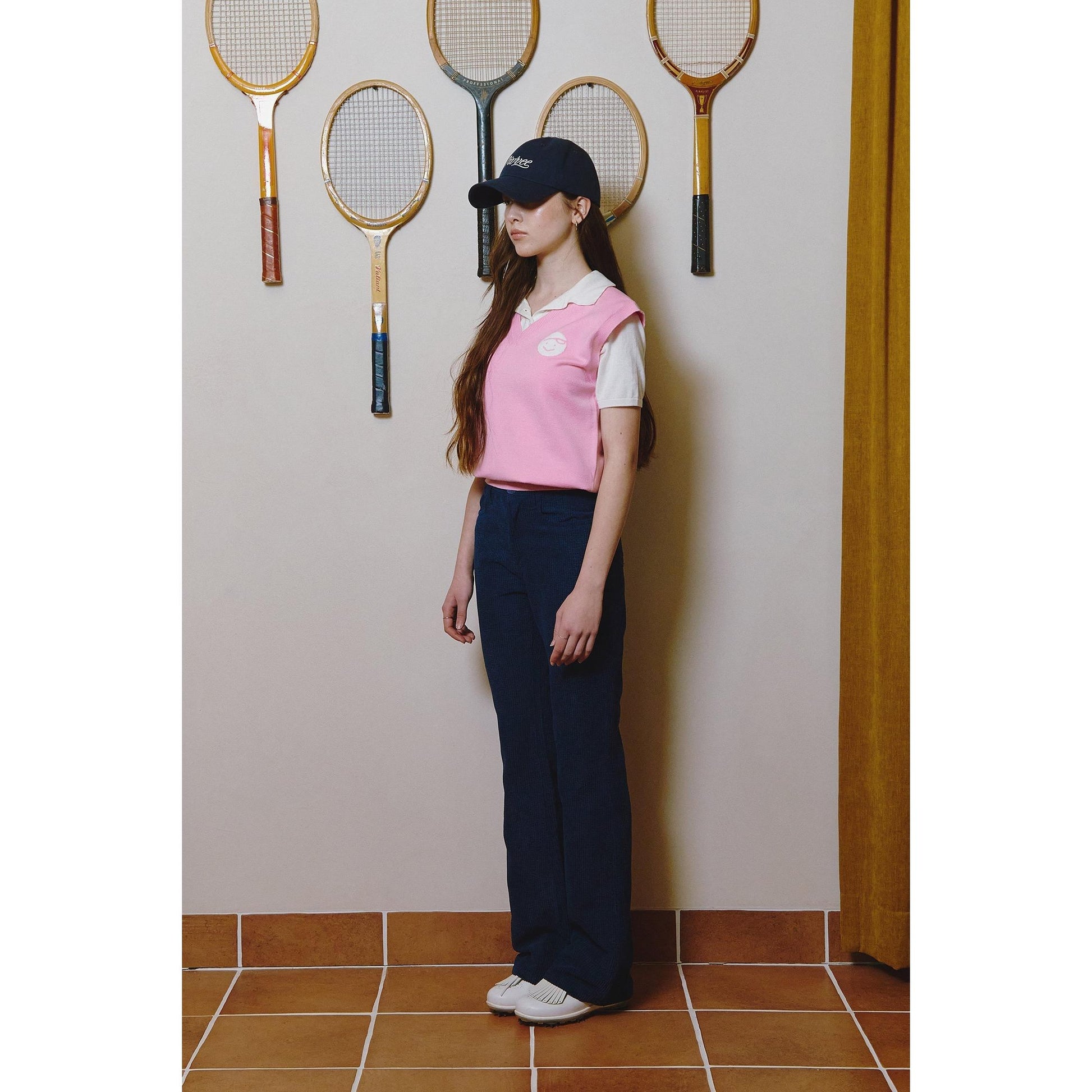 Piv'vee Essential V Neck Knit Vest - The Golf Season | One Stop for Your Golf Shopping!