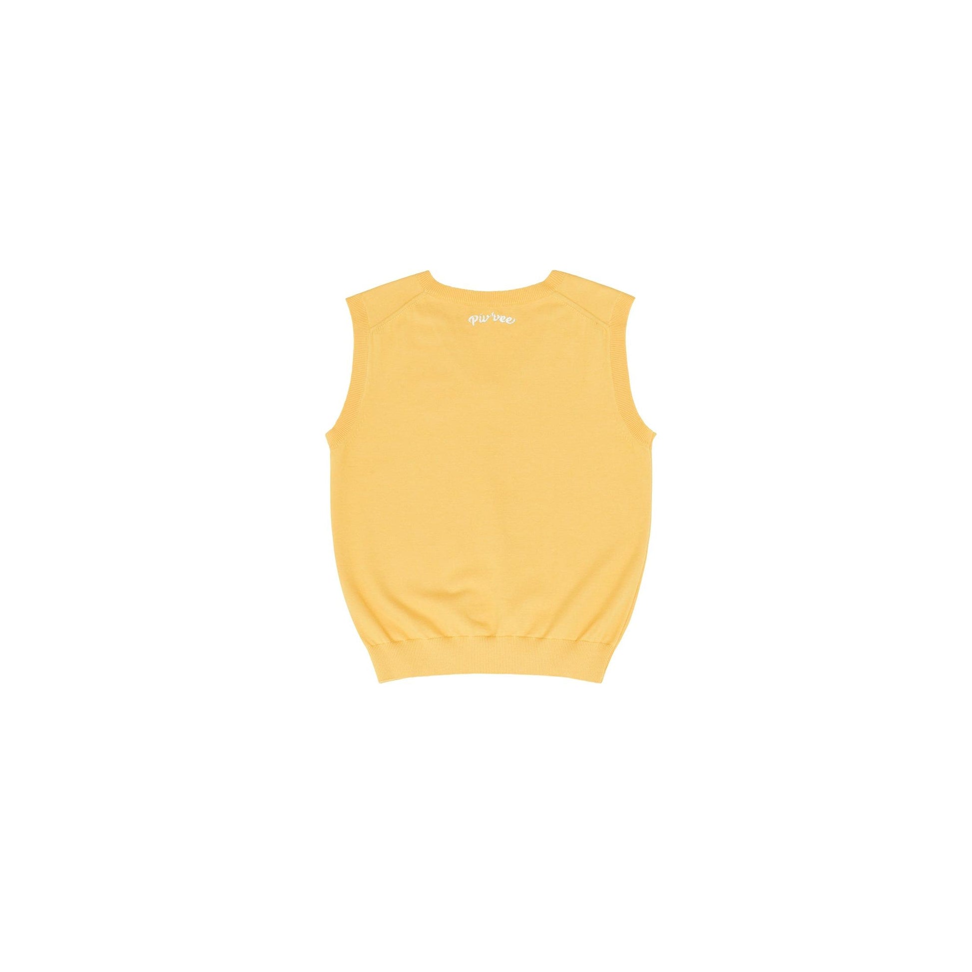 Piv'vee Essential V Neck Knit Vest - The Golf Season | One Stop for Your Golf Shopping!