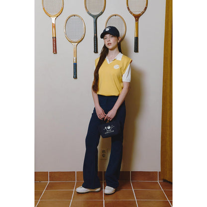 Piv'vee Essential V Neck Knit Vest - The Golf Season | One Stop for Your Golf Shopping!