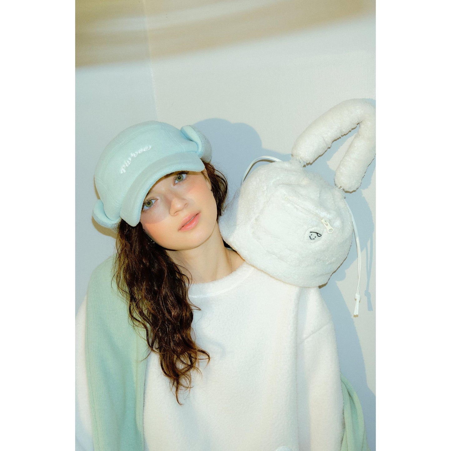 piv'vee fleece earmuffs camp cap - the golf season | one stop for your golf shopping!