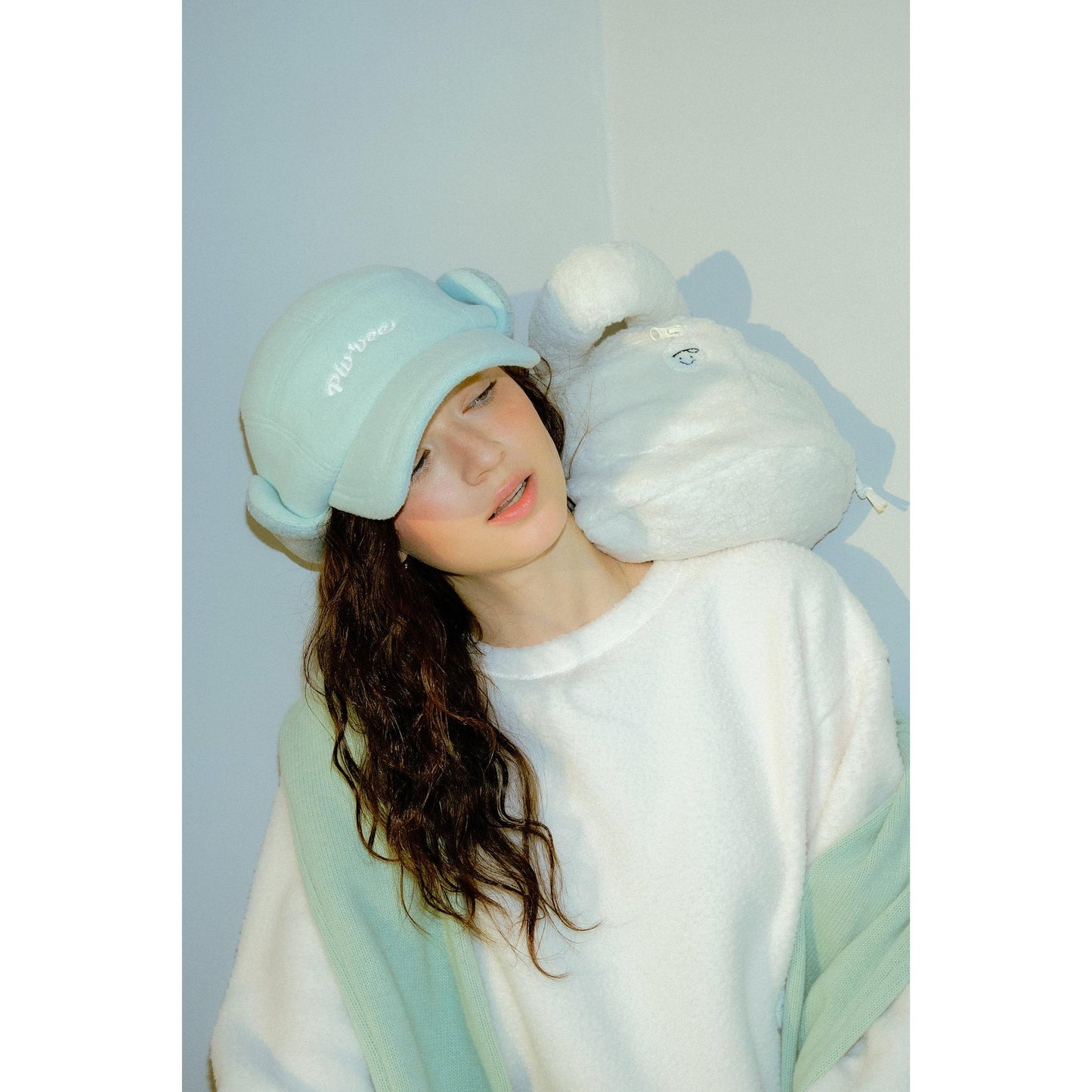 piv'vee fleece earmuffs camp cap - the golf season | one stop for your golf shopping!