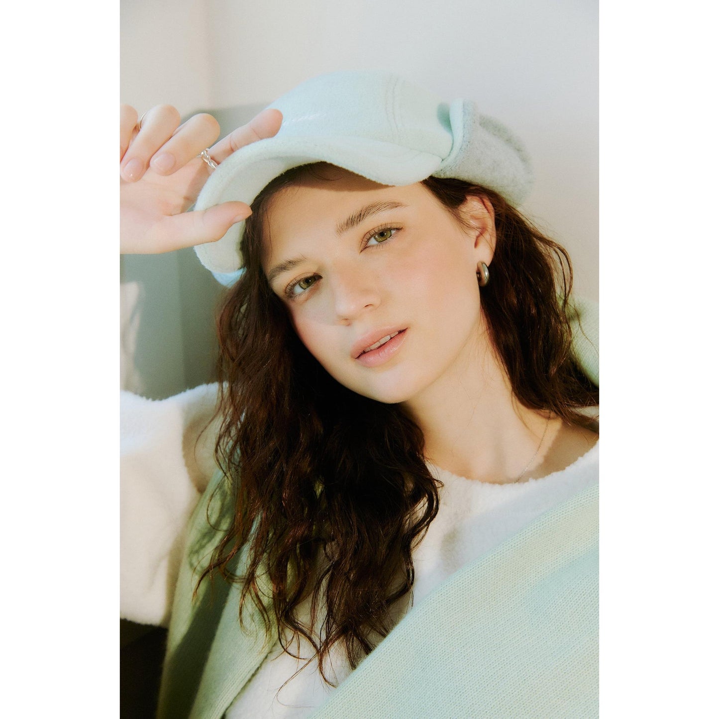 piv'vee fleece earmuffs camp cap - the golf season | one stop for your golf shopping!