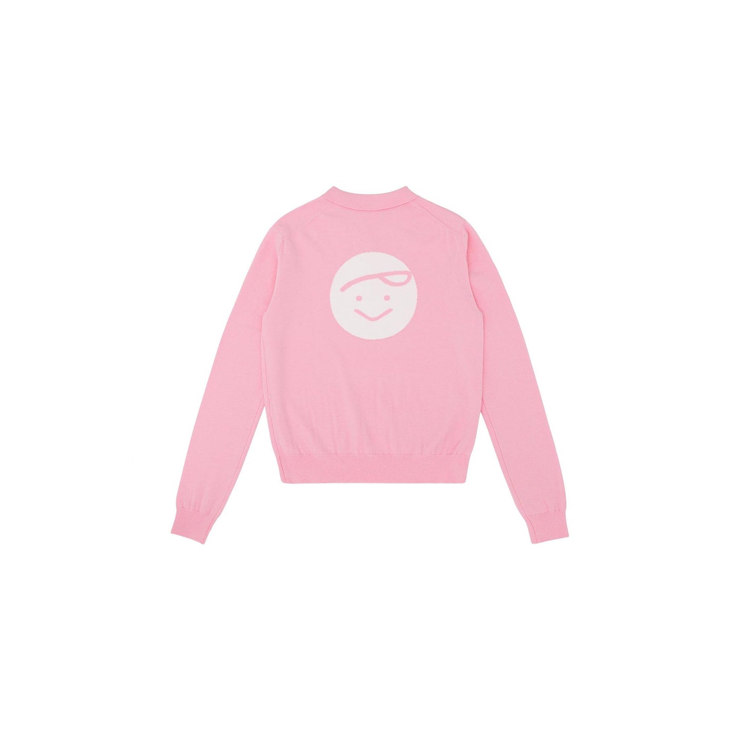 piv'vee giant smiley knit pk shirt - the golf season | one stop for your golf shopping!