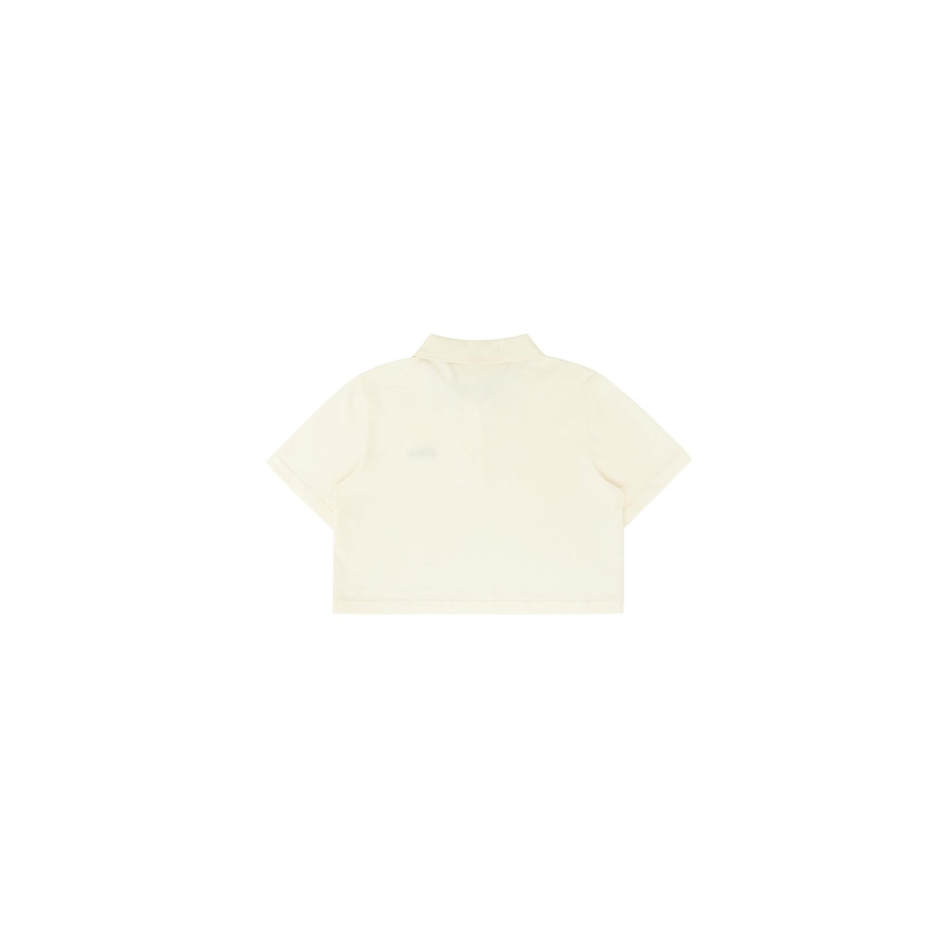 Piv'vee Lettering Crop PK Shirt - The Golf Season | One Stop for Your Golf Shopping!