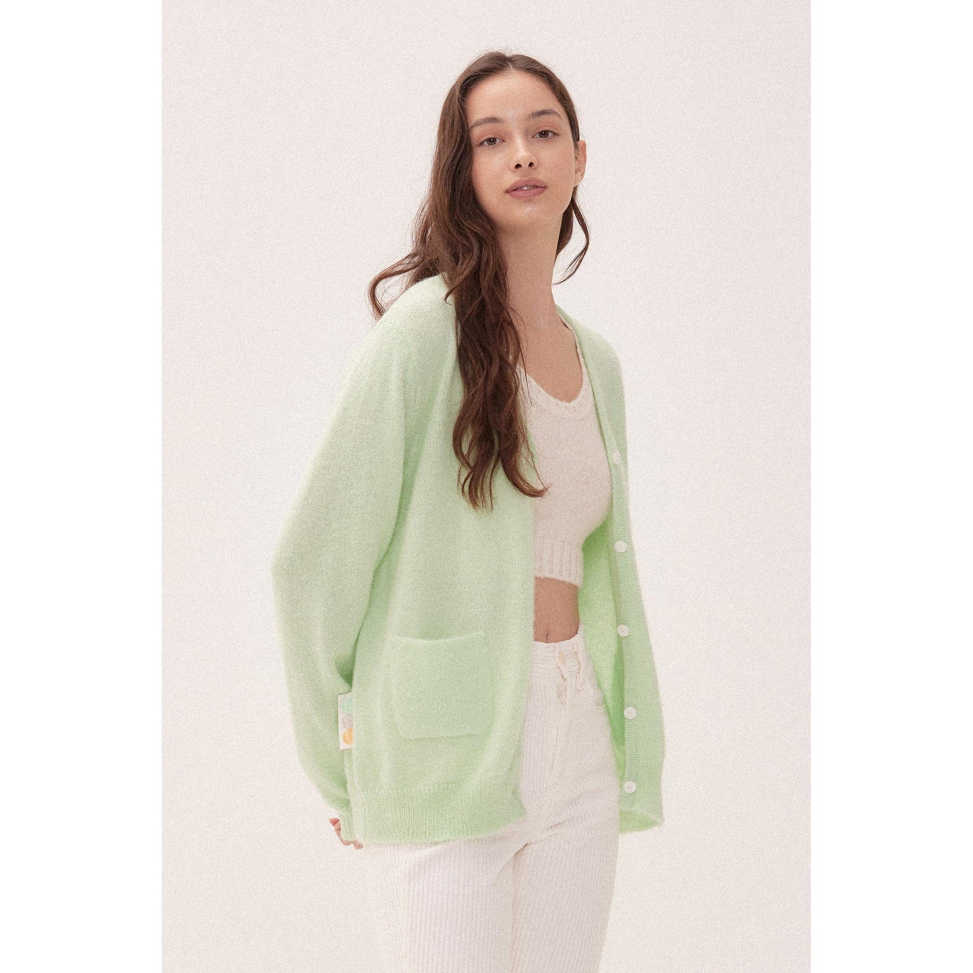 Piv'vee Mohair Cardigan - The Golf Season | One Stop for Your Golf Shopping!