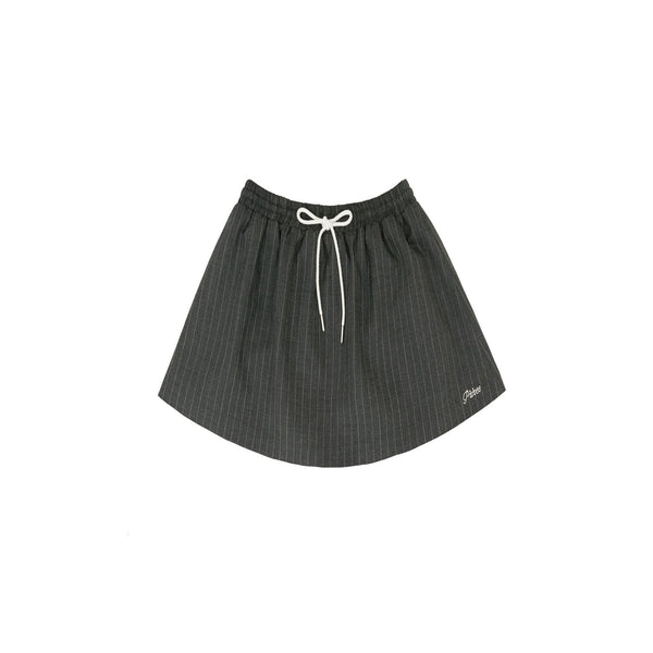 Piv'vee Pinstripe Drawstring Mini Skirt - The Golf Season | One Stop for Your Golf Shopping!