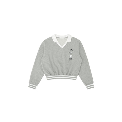 Piv'vee Sports Emoji V Neck Sweatshirt - The Golf Season | One Stop for Your Golf Shopping!