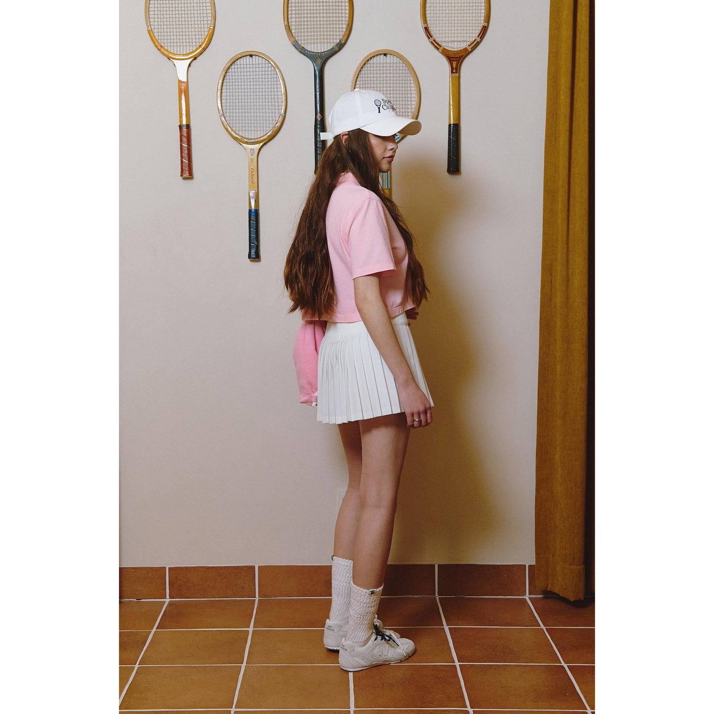 piv'vee smiley crop pk shirt - the golf season | one stop for your golf shopping!