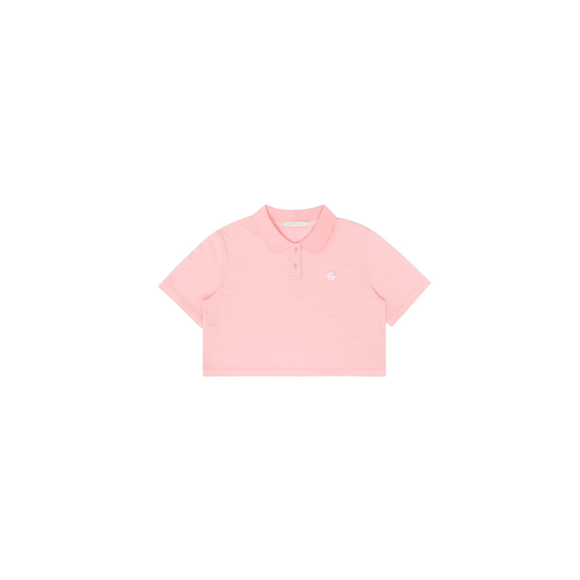 Piv'vee Smiley Crop PK Shirt - The Golf Season | One Stop for Your Golf Shopping!