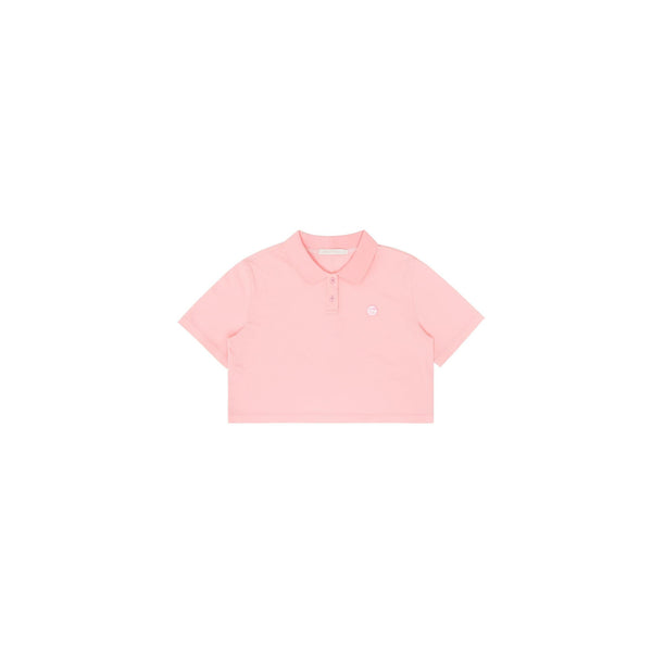 Piv'vee Smiley Crop PK Shirt - The Golf Season | One Stop for Your Golf Shopping!