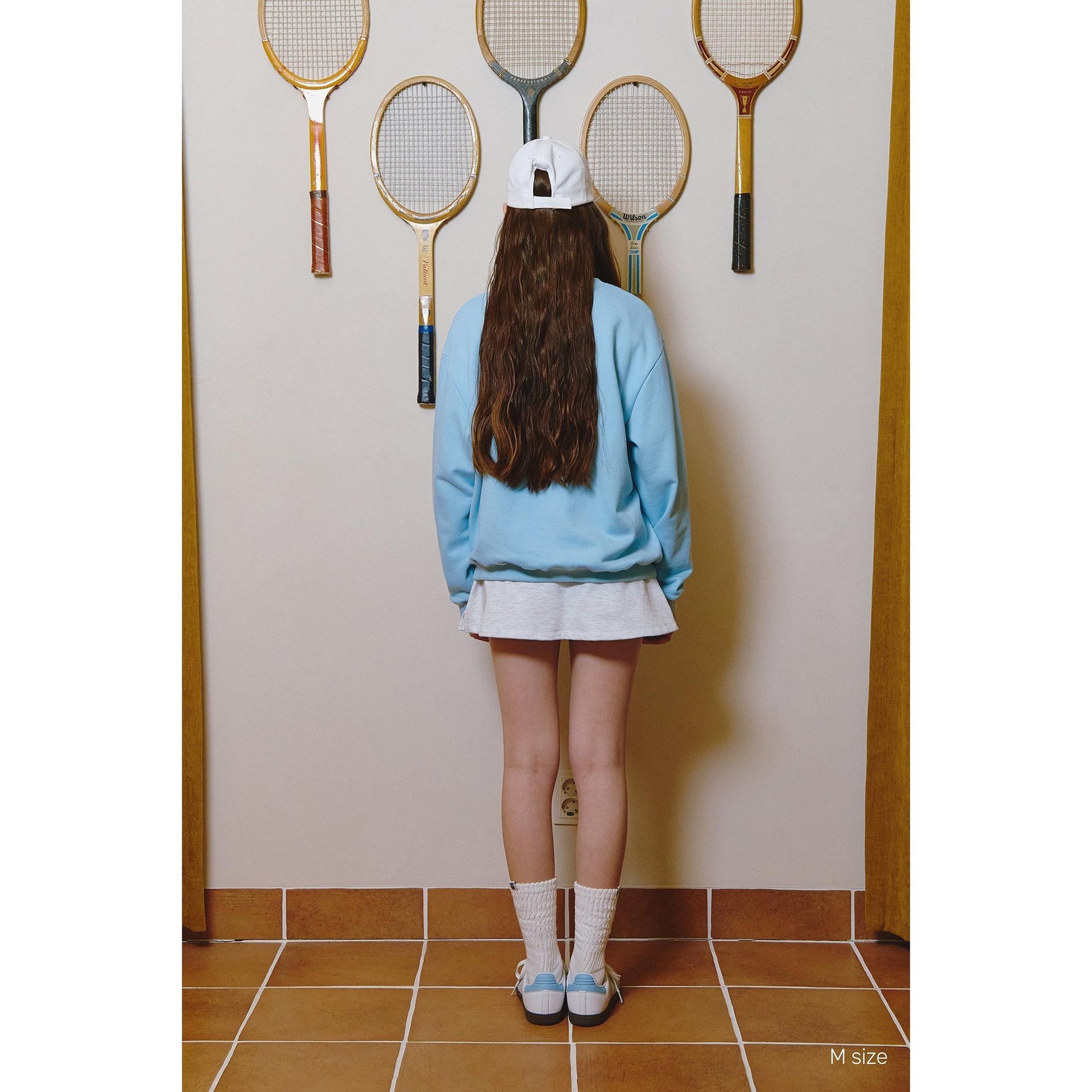 Piv'vee Light Blue Sweatshirt for Women, Stylish Design Perfect for Casual Outfits