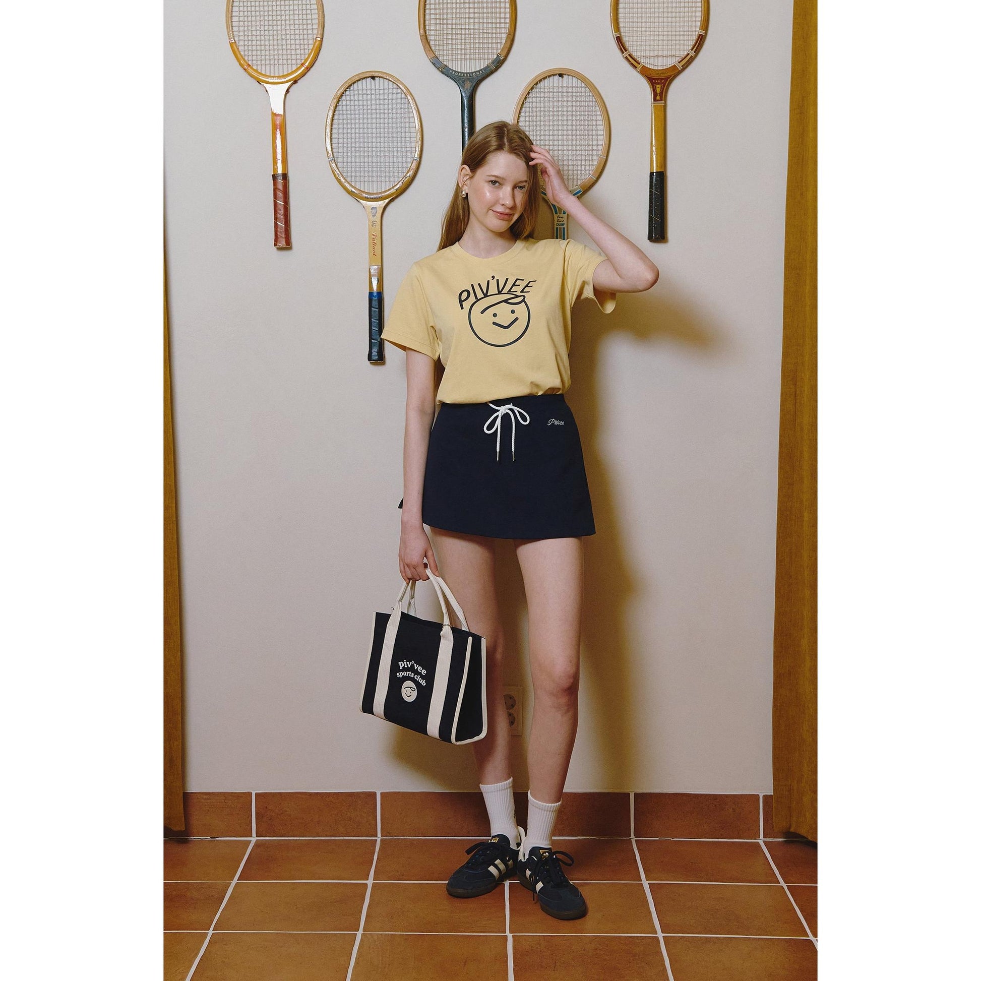 Piv'vee Smiley T-shirt - The Golf Season | One Stop for Your Golf Shopping!