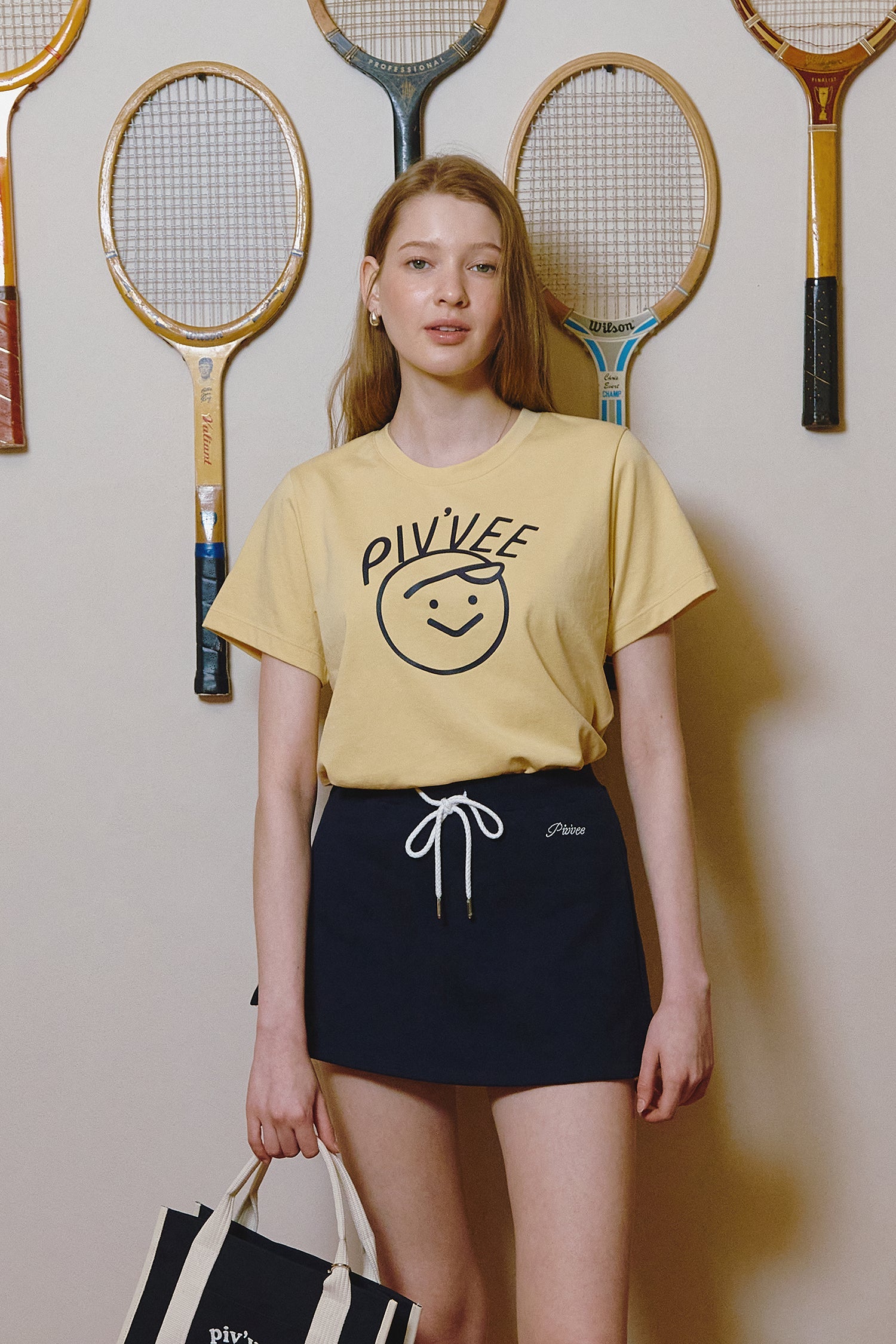 Piv'vee Smiley T-shirt - The Golf Season | One Stop for Your Golf Shopping!