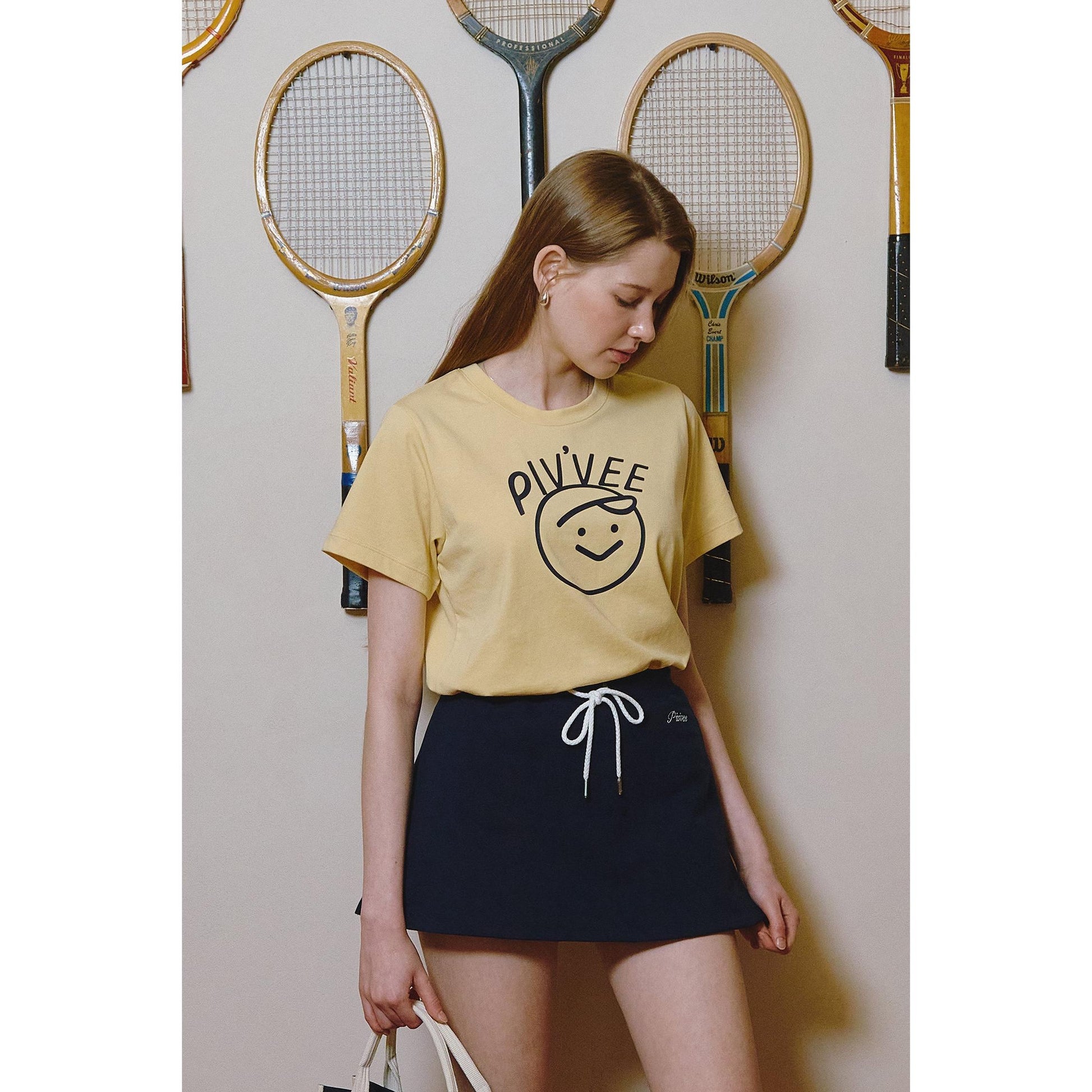 Piv'vee Smiley T-shirt - The Golf Season | One Stop for Your Golf Shopping!