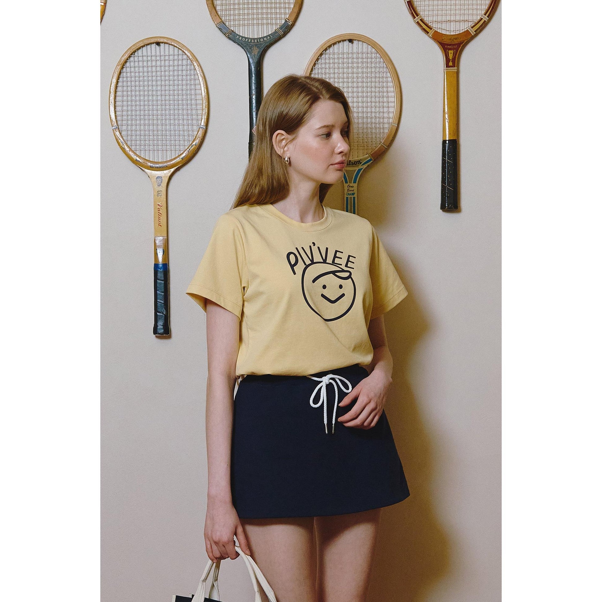 Piv'vee Smiley T-shirt - The Golf Season | One Stop for Your Golf Shopping!