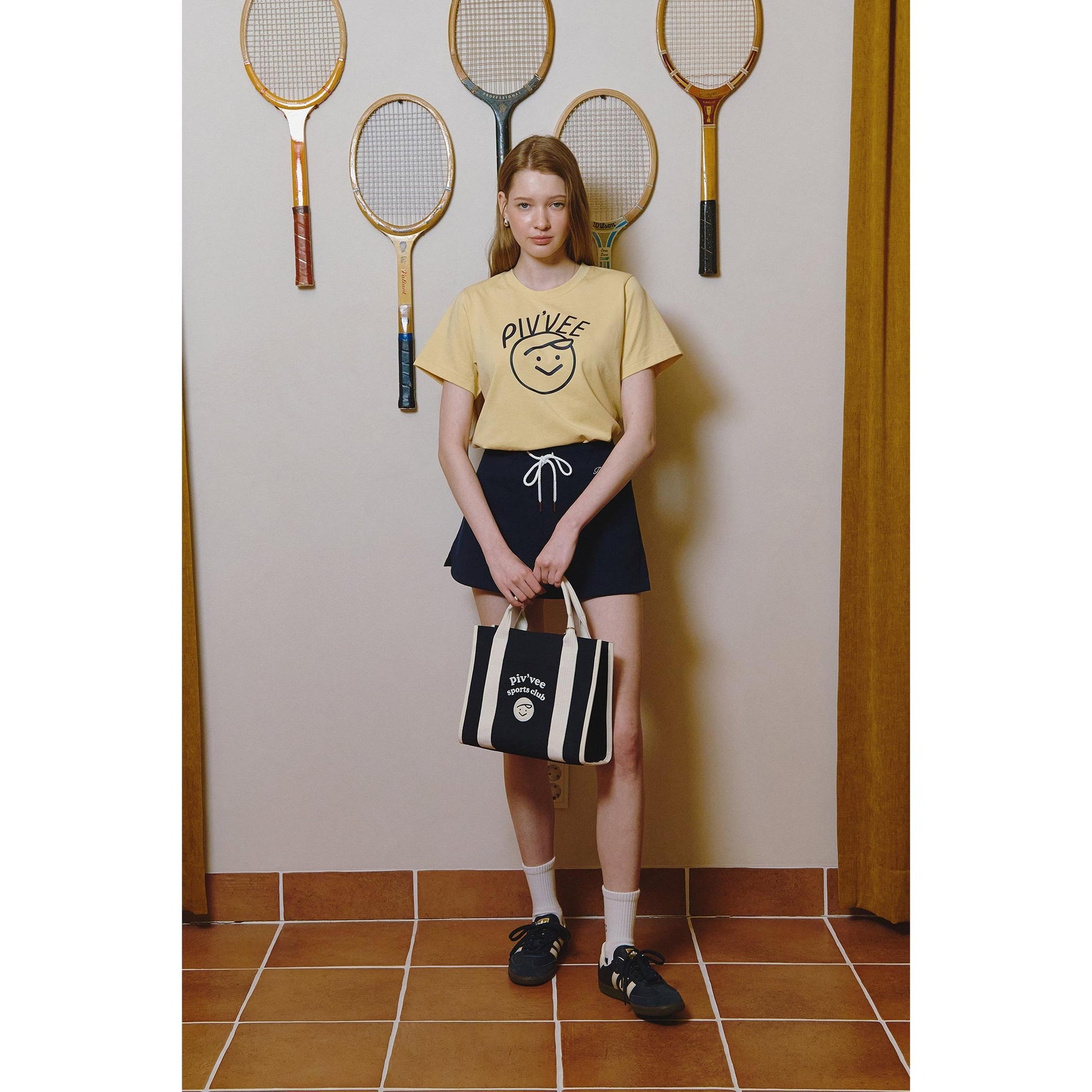 Piv'vee Smiley T-shirt - The Golf Season | One Stop for Your Golf Shopping!