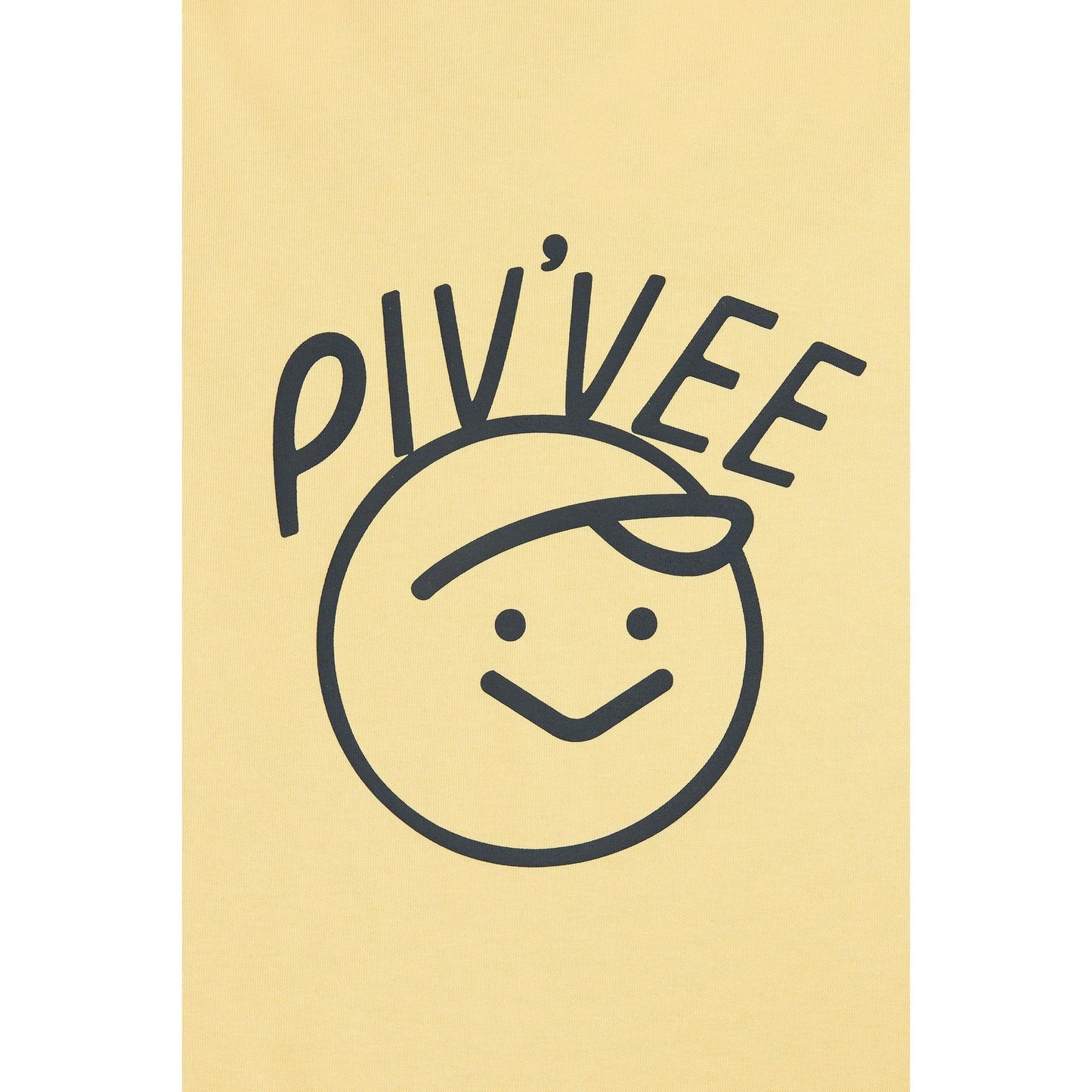 piv'vee smiley t-shirt - the golf season | one stop for your golf shopping!