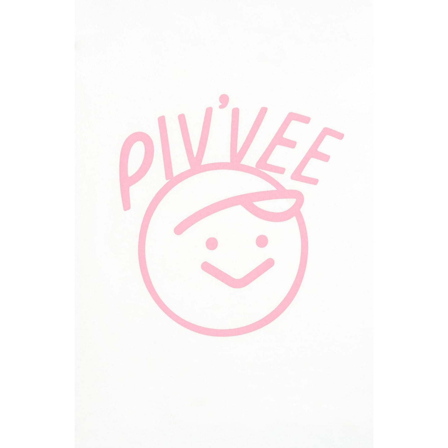 piv'vee smiley t-shirt - the golf season | one stop for your golf shopping!