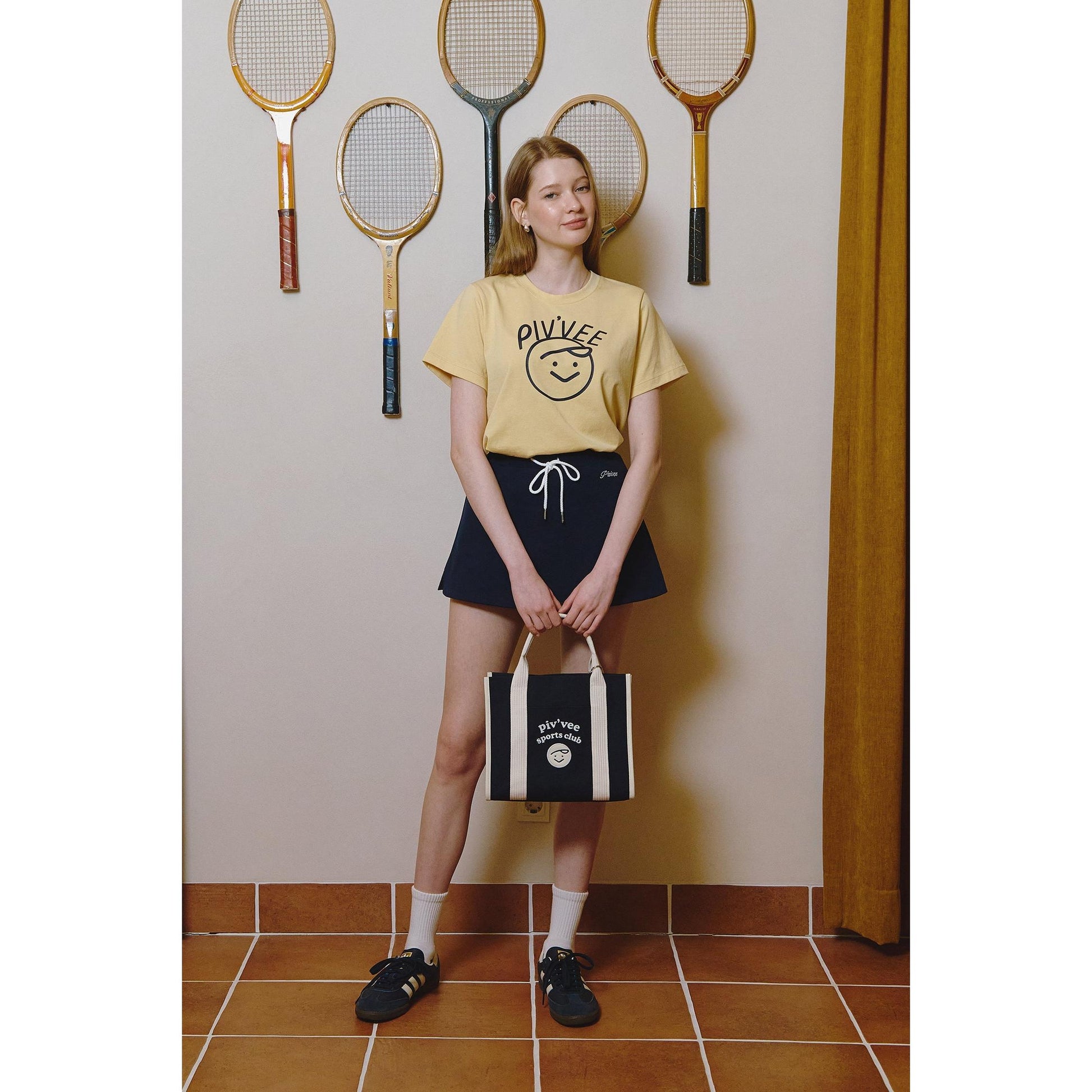 Piv'vee Smiley T-shirt - The Golf Season | One Stop for Your Golf Shopping!