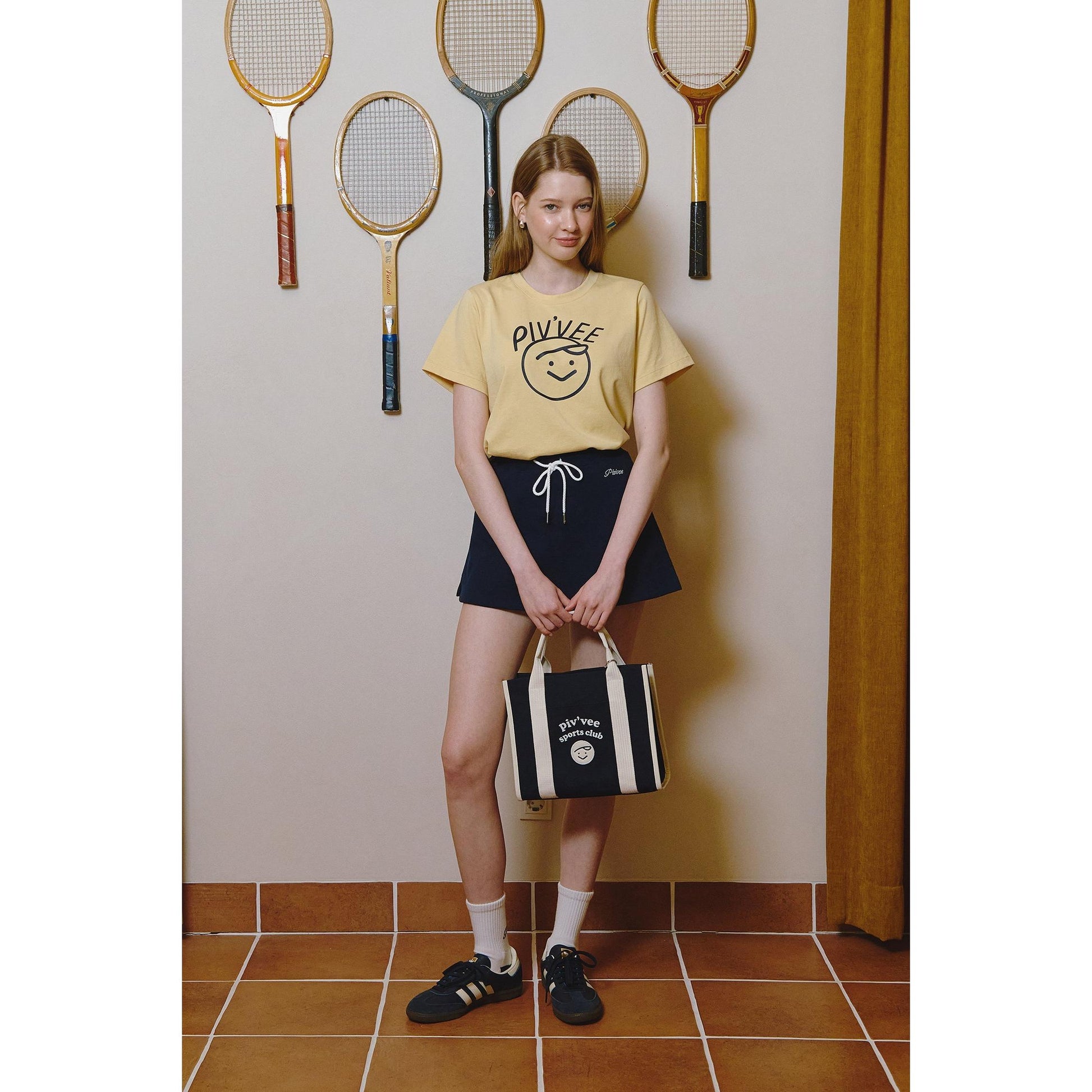 Piv'vee Smiley T-shirt - The Golf Season | One Stop for Your Golf Shopping!