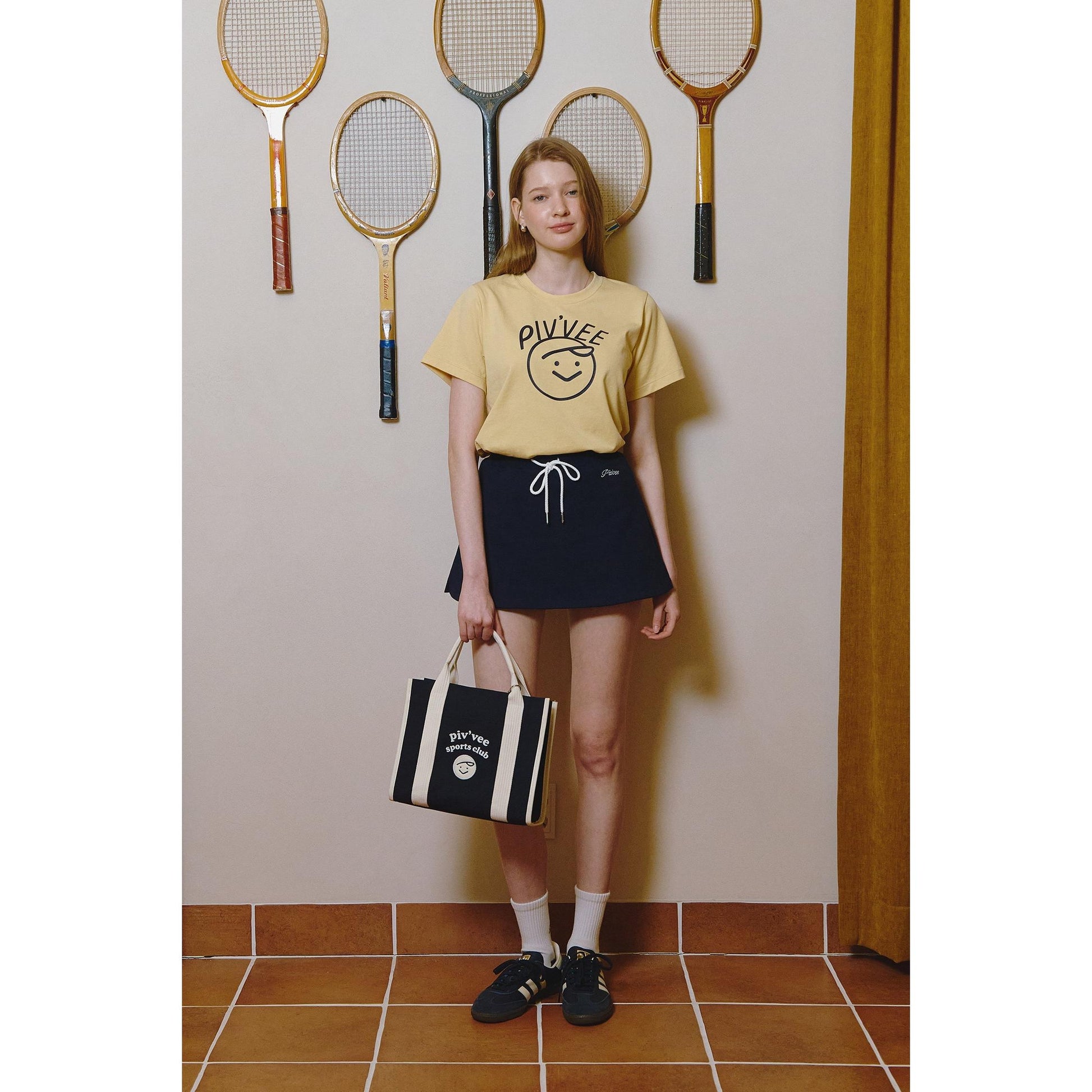 Piv'vee Smiley T-shirt - The Golf Season | One Stop for Your Golf Shopping!
