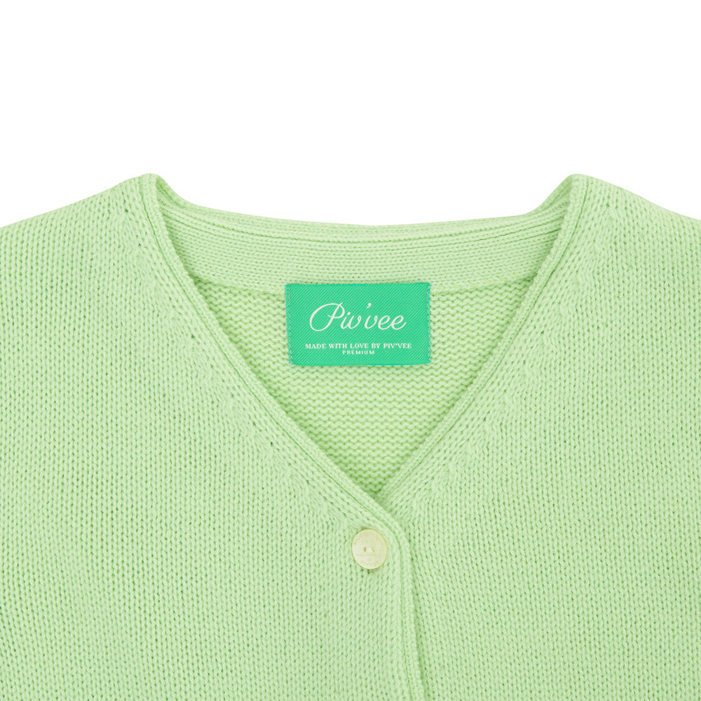 piv'vee v doux knit cardigan - the golf season | one stop for your golf shopping!