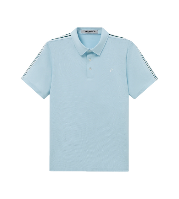 Head Golf Shoulder Tape Polo - Blue|Men - The Golf Season | One Stop for Your Golf Shopping!