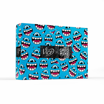 Vice-Vice Greg Mike Limited edition Blue Golf Balls-The Golf Season Shop | One Stop for Your Golf Shopping!