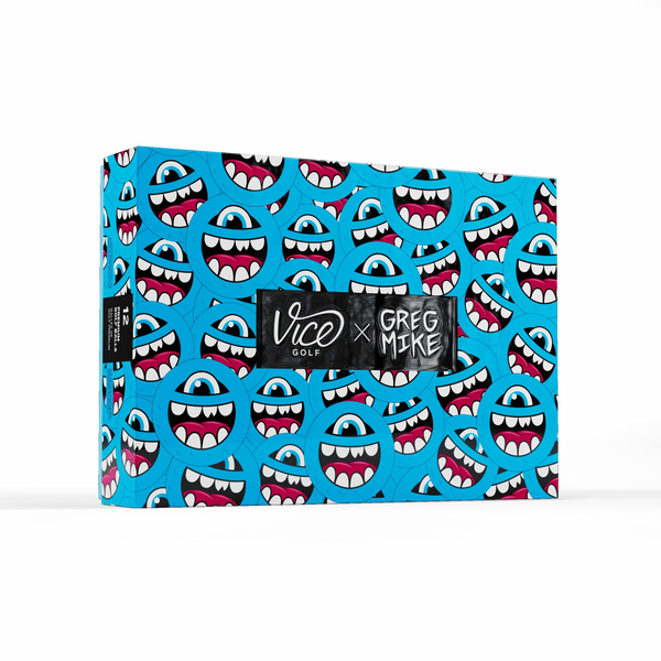 Vice-Vice Greg Mike Limited edition Blue Golf Balls-The Golf Season Shop | One Stop for Your Golf Shopping!